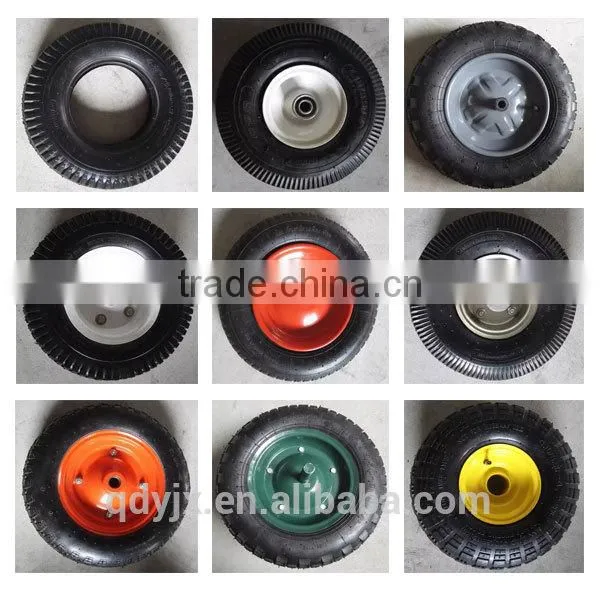 Rubber Thickening Wheels and Casters With Super-elastic Solid Rubber Tires photo-4