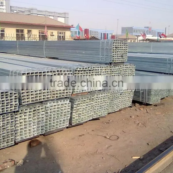 High Quality Weld Steel Pipe/ LTZ Window Pipes/galvanized Steel Pipes photo-3
