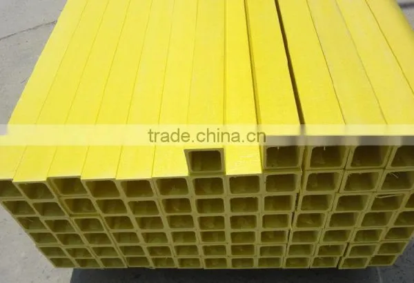 Glass Fiber Reinforced Plastic/FRP Square Pipe/fiberglass Pipe Prices photo-2