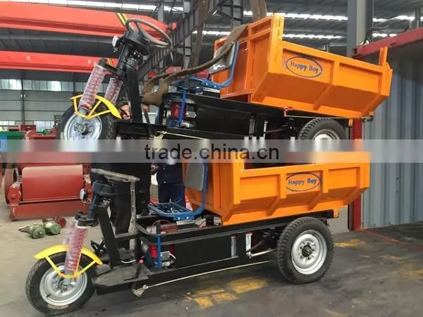Loading 2t Diesel Engine Dumper Cargo Tricycle for Ore photo-5