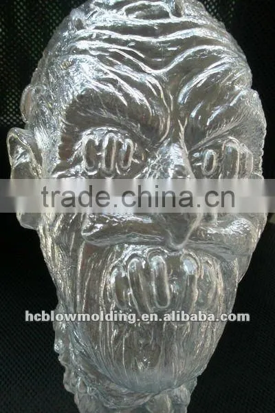 OEM Blow Molding Plastic PE Skull Head/Halloween 3d Figure Toy Decorations Huizhou Factory photo-4
