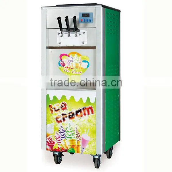 25L Commercial 3 Flavors Table Top Used Italian Soft Serve Ice Cream Machine photo-2