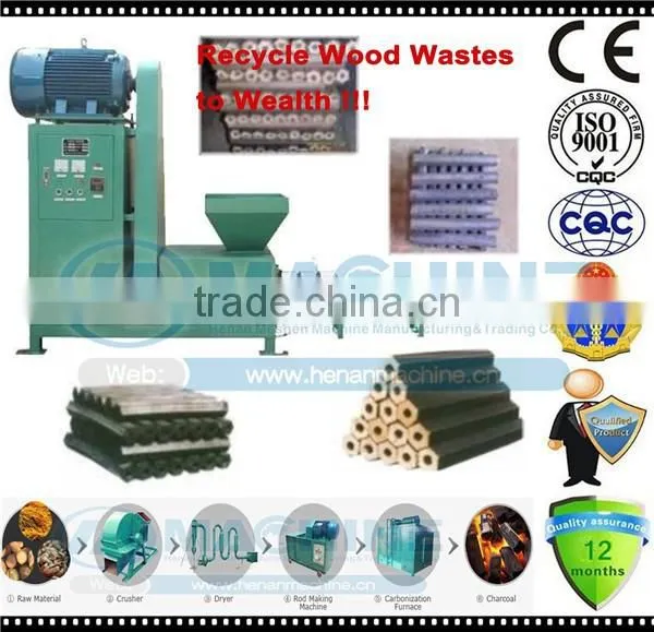 Wood Charcoal Briquette Press Machine photo-3
