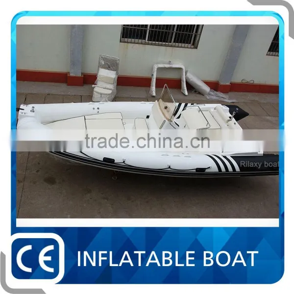 New Style Cheap RIB680 Hypalon Inflatable Boat photo-2
