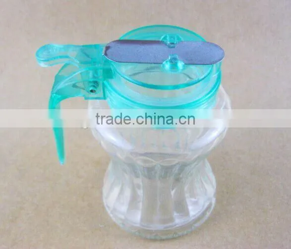 New Design Glass Spice Bottle With Plastic Lid photo-2