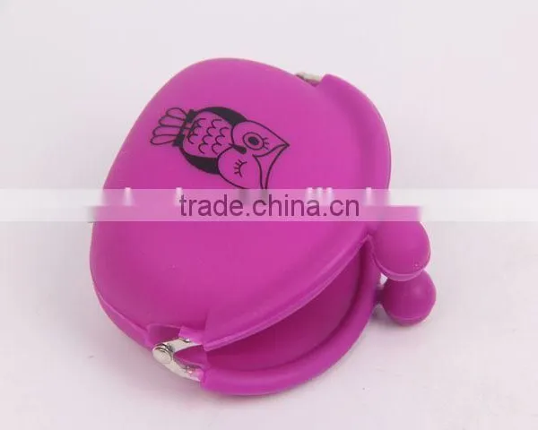Owl Pattern Silicone Purse /Coin Purse photo-4