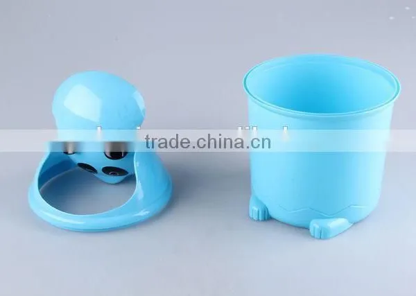 Panda Design Plastic Trash Can/Rubbish Bin Household Garbage Can photo-4