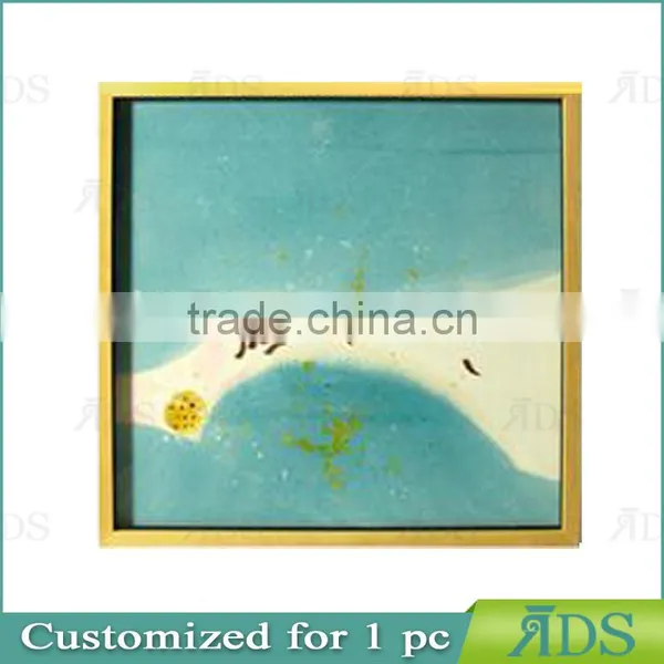 Framed Handmade Shadow Box Decorative Glass Wall Art photo-6
