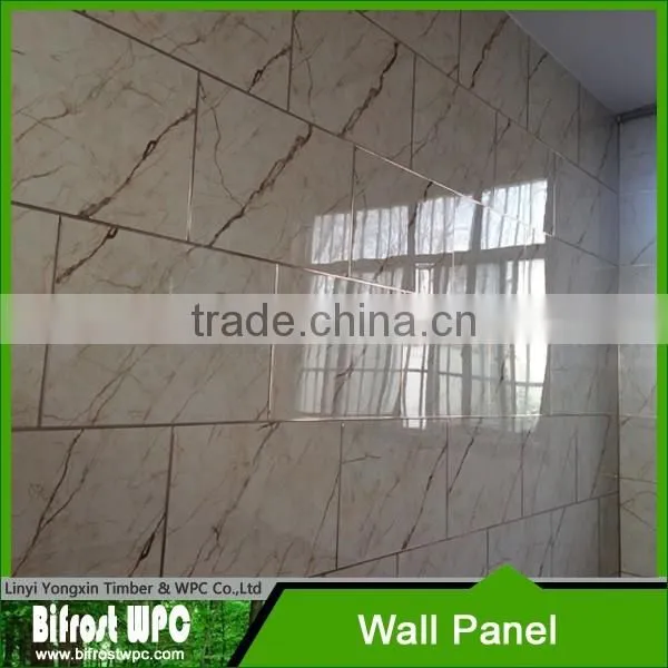 Low Price Beautiful Marble Texture UV Wall Panel , Waterproof Marble Color Board photo-2