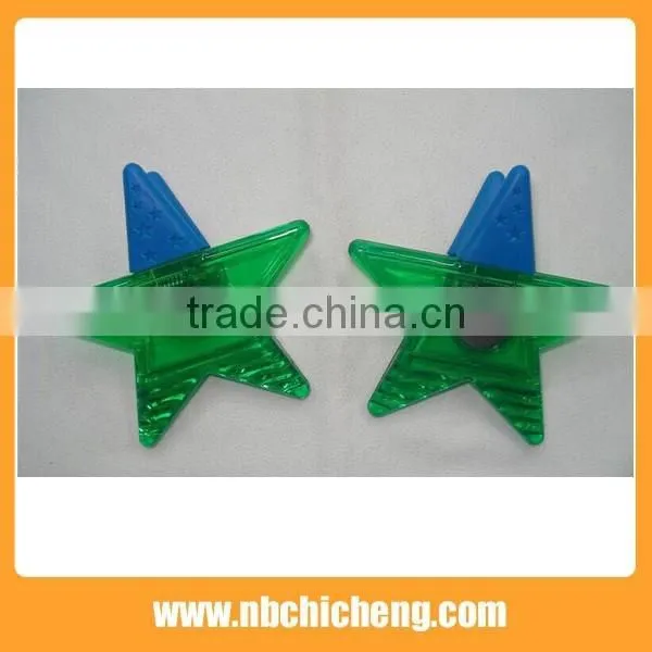 Colorful Plastic Cheap Star Shape Magnetic Clip photo-3