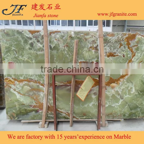 Hottest Sale Wonderful Marble Slab Emerald Green Onyx Price photo-2