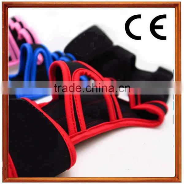 Gym Gloves Gym Exercise Leather Weight Gloves photo-3
