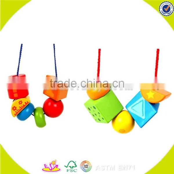 Wholesale Wooden Blocks Beaded Toy for Kids, Diy Wooden Blocks Beaded Toy for Kids, Funny Wooden Blocks Toy for Kids W11E043 photo-4