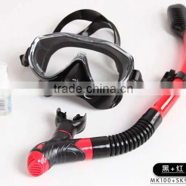 Hot CE Approval Adult Snorkelling Set,Silicone Diving Mask, Dry Snorkel(MK100+SK900) photo-2