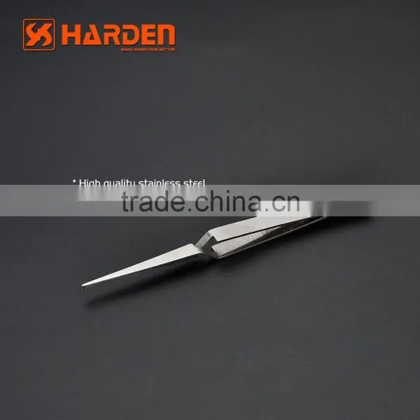 4PCS Stainless Steel Curved Tweezer Set photo-2