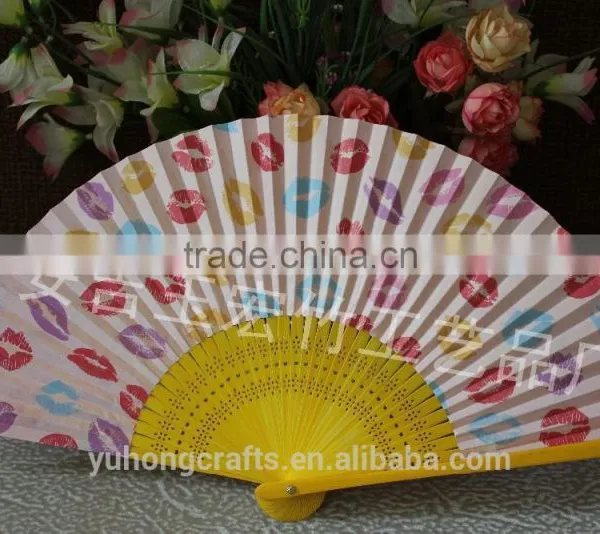 Japanese High Quality Bamboo Paper Fan photo-2
