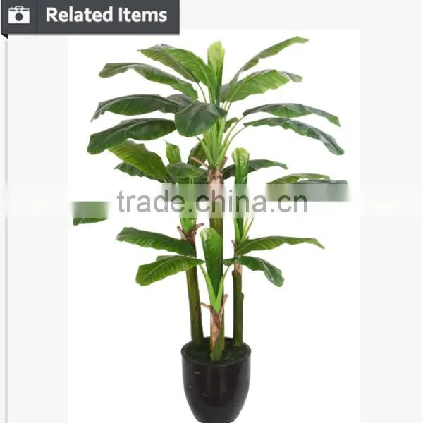 Dongguan LZY Artifiical Bonsai Suppliers Artificial Banana Tree With Pot photo-3