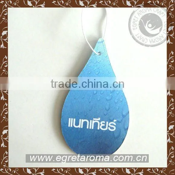 Paper Air Freshener Hanger in Car Freshener Customized Size and Fragrance Car Perfume Card photo-3