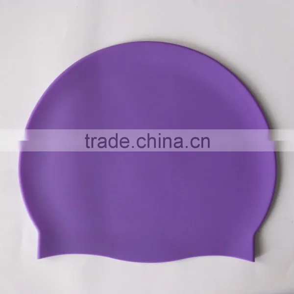 Adult Customized Logo Swimming Pool Silicone Latex Swim Cap photo-4