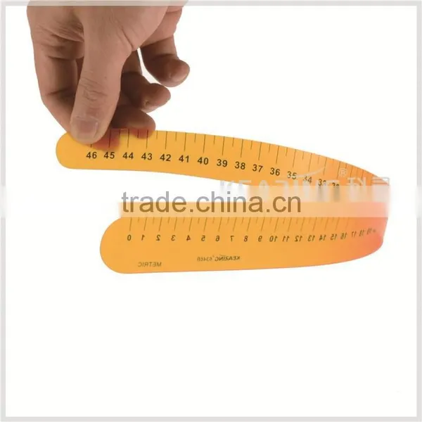 Kearing Brand, 46cm Economical Vary Form Ruler, Plastic Stick Ruler for Sewing Market With Metric Scale #6346B photo-3