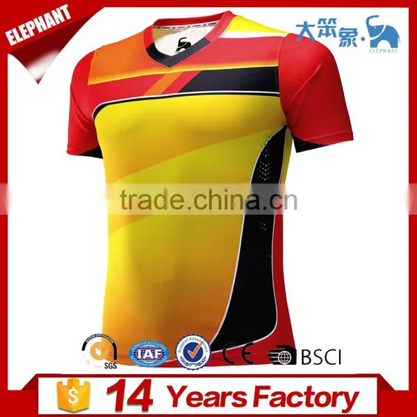 100% Polyester Digital Sublimation Printing Cheap Soccer Jersey photo-3