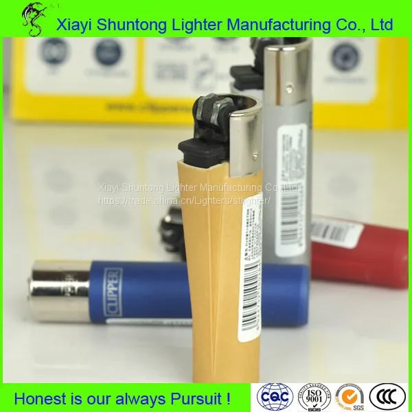 Gas Style Smoking Transparent Plastic Clipper Lighter photo-4