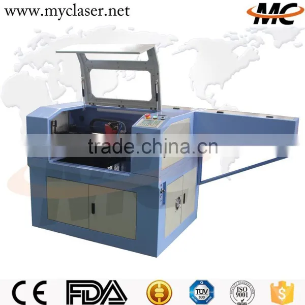 MC 6040 150w 180w Laser Tube Mini Metal and Nonmetal CO2 Laser Cutting Machine photo-2