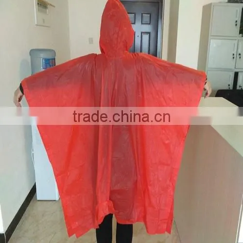Promotional Plastic Poncho PVC Raincoat for Children photo-4