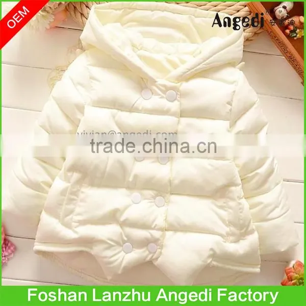 Kids Winter Wear Girls Boutique High Quality Cotton Padded Jacket Superior Warm Coat in Fashion Design photo-2