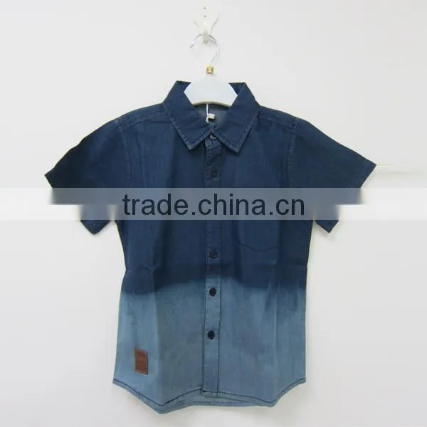 100% Cotton Child Jeans Shirt
