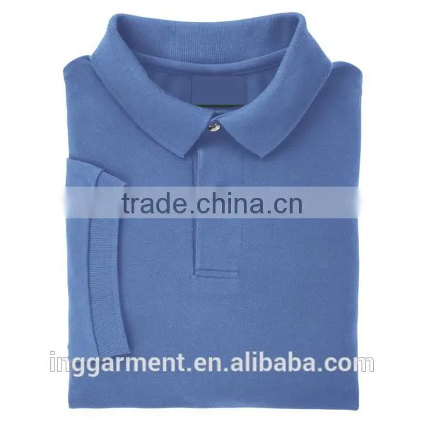Custom Made 100% Cotton Golf Polo T-Shirt photo-4