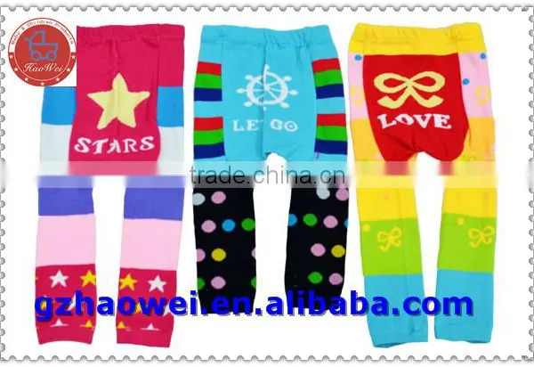 Fashion Soft Colorful Baby Patterned Cute Tights Baby Legging photo-2