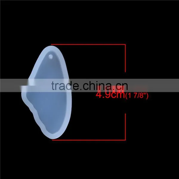 Custom Wing White Silicone Resin Mold For Jewelry Making photo-3