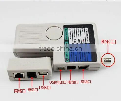 Multifunction 4 in 1 Remote RJ11 RJ45 USB BNC LAN Network Phone Cable Cat5 Cat6 Tester Meter photo-3