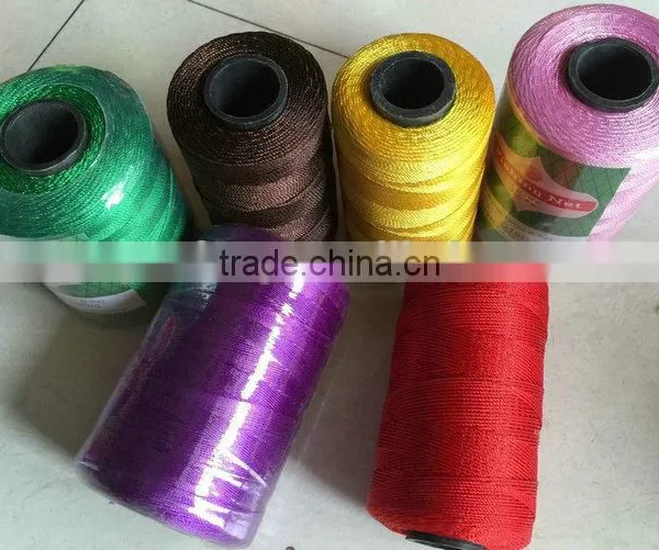 Custom High Color Fastness Good Elasticity Sewing Thread Polyester photo-3