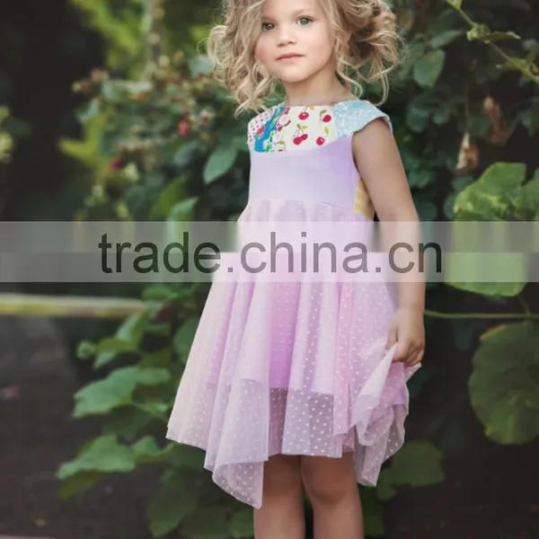 Latest Design Baby Kids Cotton Floral Clothes Set Stripe Pants Set photo-5