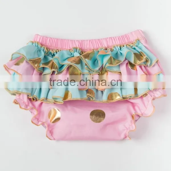 Hot Selling Cute Gilding Polka Dots Sportswear Baby Shorts/ Wholesale Sequins Petti Shorts for Baby MC6011602 photo-4