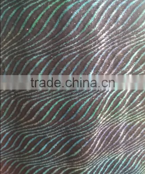 Polyester Spandex Fabric Burnout Printed Korean Velvet 2017