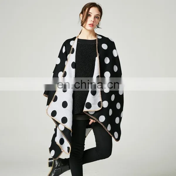 New Lengthened Thickening Winter And Winter Travel Cape Cloak photo-3
