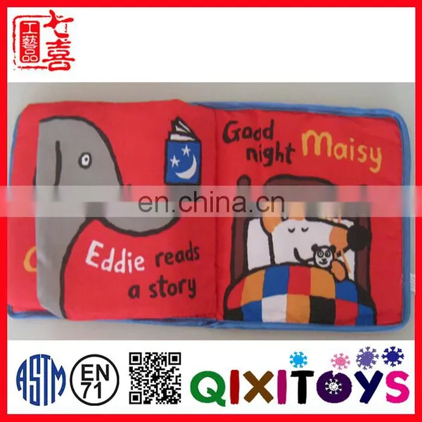 Whole Sale Baby Education EVA Book Cloth Book