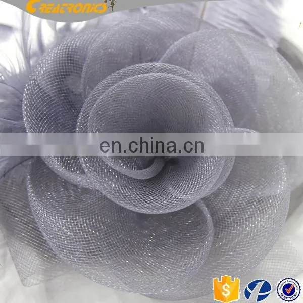 Handmade Wedding Party Sinamay Hat Bases Women Wholesale Church Hat Ladies Sinamay Wholesale Make Church Hats photo-3