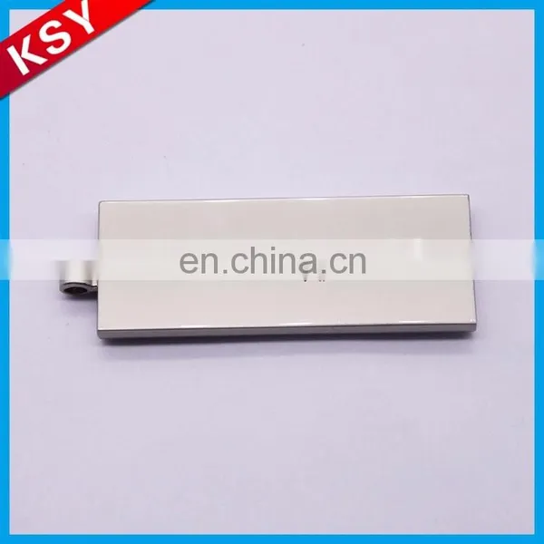 Oem Metalic Thread Embroidery Label Metal Logo Hanging Tag For Clothing photo-3
