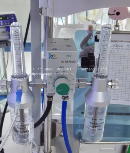 Mechanical Air/Oxygen Mixer for Infant CPAP_Medical Gas Blender From Kangdu Med China