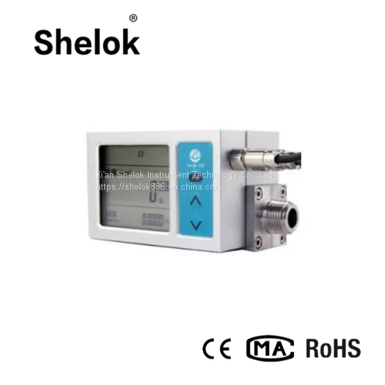 Cheap Micro Digital Air Gas Mass Gas Flow Meter photo-2