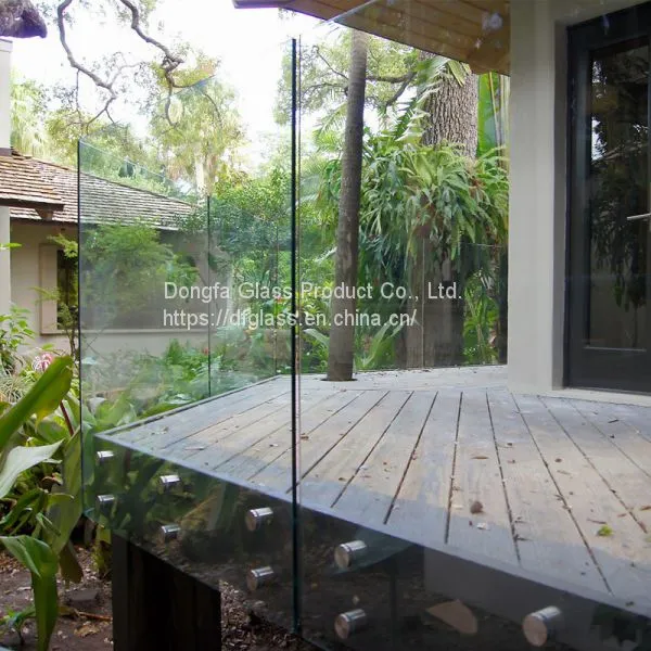 Deck Railings / Handrails Position Frameless Glass Balustrade photo-2