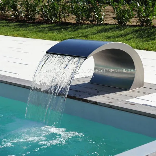Swimming Spa Pool Equipment and Waterfall for 304# Stainless Steel Material photo-2