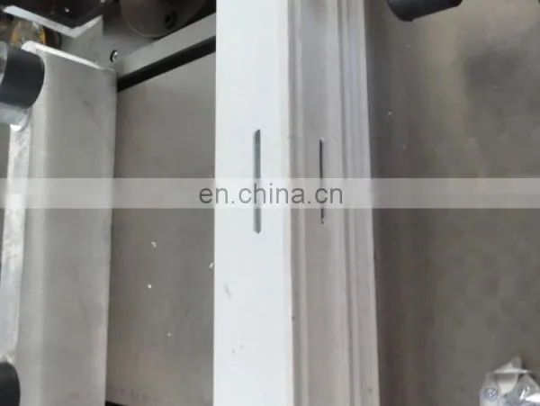 Double-head Water Slot Milling Machine/PVC Profile CNC Cutting Milling Machine photo-5