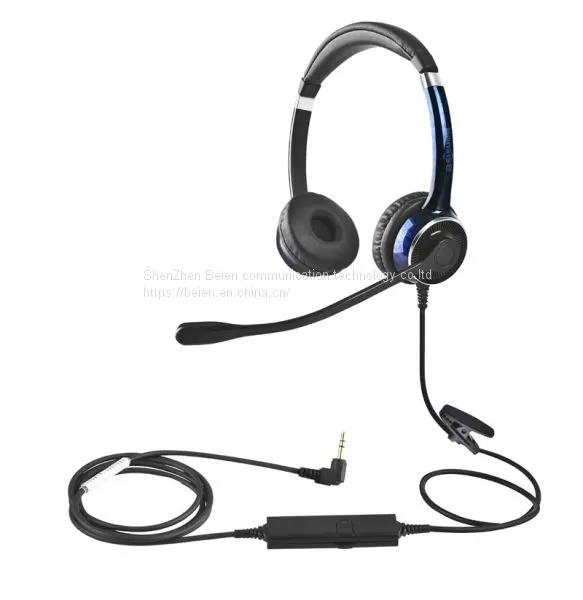 China Beien FC22 PA Business Telephone Headset for Call Center Customer Service Multimedia Teaching Headset photo-2