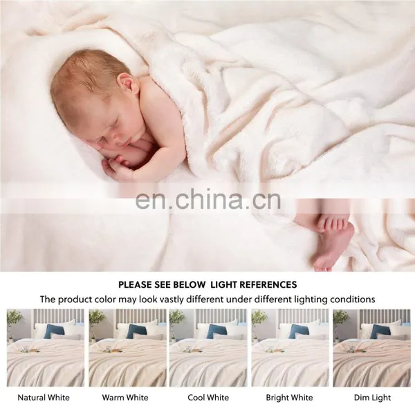 Top Quality Eco Friendly Ultra-plush Sublimation Flannel Fleece Luxury Blanket photo-6