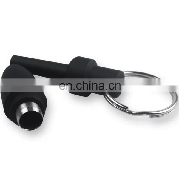 Rubber Cigar Puncher Portable Cigar Drill Cigar Cutter Drill With Ring photo-2